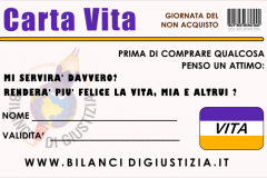 carta vita fronte