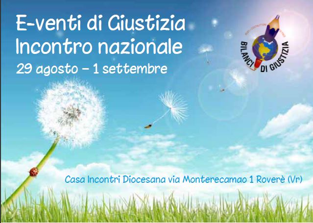 Incontro Annuale dal 29 Agosto al 1 Settembre